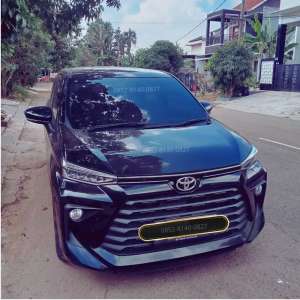 Jual bekas Mobil Toyota Avanza Hitam 1.5 G Matic AT Plat Jan 2024,lokasi di Bekasi Kota