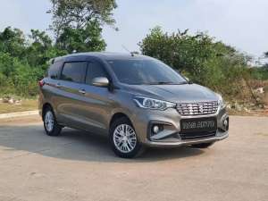 Jual bekas MURAH Suzuki Ertiga 1.5 GX AT 2018 New Model Coklat,lokasi di Bekasi Kota