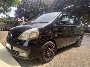 Jual bekas Nissan Serena CT AT 2007 Hitam C24,lokasi di Bekasi Kota