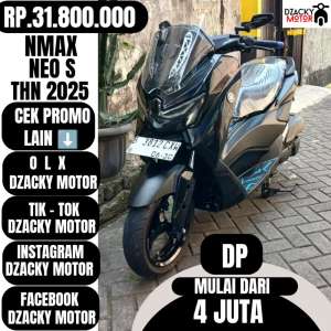 Jual bekas NMAX NEO S 2025 SECOND LIKE NEW,lokasi di Tangerang Kota
