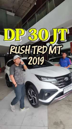 Jual bekas Rush TRD MT 2019 xpander 2018 2020,lokasi di Medan Kota