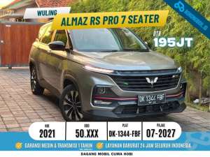 Jual bekas SIAP PAKAI WULING ALMAZ RS PRO 7 SEATER 2021,lokasi di Kab. Badung