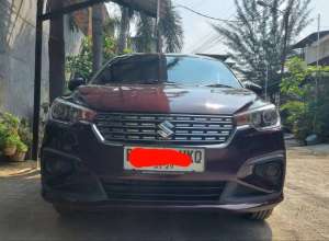 Jual bekas Suzuki All New Ertiga GL 2018 Burgundy Automatic,lokasi di Jakarta Timur