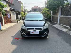Jual bekas Suzuki Ertiga GX 1.4 Manual 2016 Hitam,lokasi di Bekasi Kota