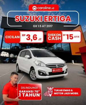 Jual bekas Suzuki Ertiga Matic 2017,lokasi di Jakarta Selatan