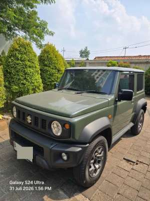Jual bekas Suzuki Jimnie Hijau Metalik,lokasi di Jakarta Selatan