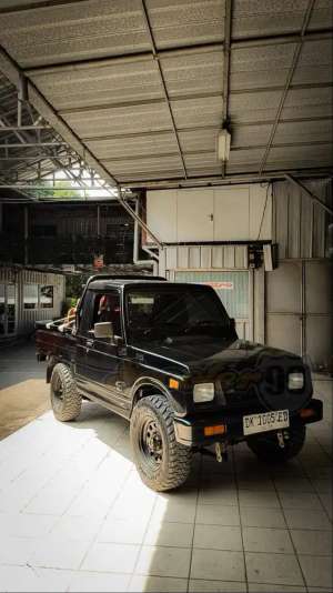 Jual bekas Suzuki Jimny Katana Pick Up 4x4Yamaha DT80 Restorasi,lokasi di Jakarta Selatan
