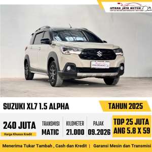 Jual bekas Suzuki XL7 Alpha AT 2025,lokasi di Jakarta Selatan