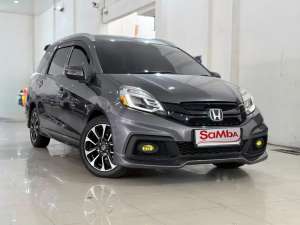 Jual bekas TDP 10JT GOOD CONDITION...HONDA MOBILIO RS MANUAL 2015..ABU ABU,lokasi di Bekasi Kota