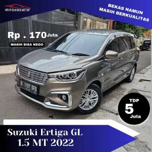 Jual bekas TDP GOCENG ERTIGA GL MT 2022,lokasi di Tangerang Selatan Kota