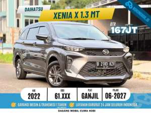 Jual bekas Termurah Daihatsu Xenia X 1.3 MT 2022 Abu metalik avanza veloz,lokasi di Tangerang Kota