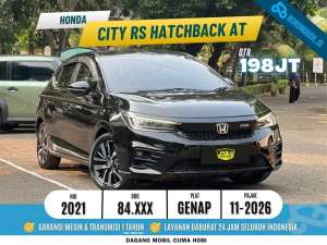 Jual bekas TERMURAH HONDA CITY HB 1.5L RS CVT AT 2021,lokasi di Tangerang Kota