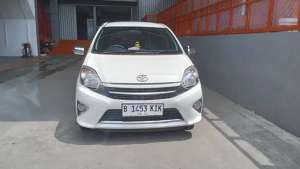Jual bekas Toyota Agya 1.0 G Matic AT 2016 Putih,lokasi di Cianjur Kab.