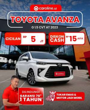 Jual bekas Toyota Avanza G Matic 2023,lokasi di Bandung Kota