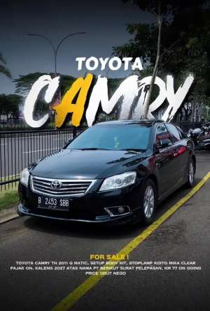 Jual bekas Toyota Camry 2011 Bensin,lokasi di Bekasi Kab.