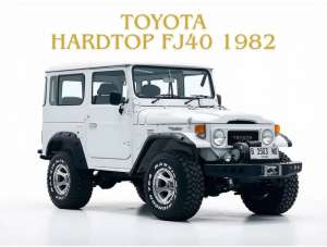 Jual bekas Toyota Land Cruiser Hardtop Fj40 manual bensin 1982,lokasi di Jakarta Utara