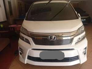Jual bekas Toyota Vellfire 2014 Bensin,lokasi di Jakarta Pusat