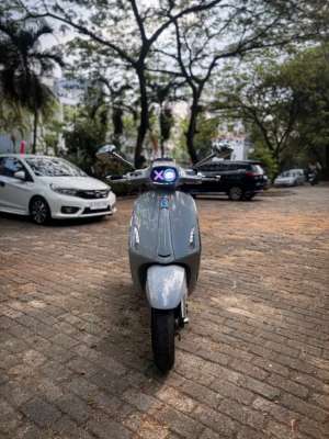Jual bekas VESPA SPRINT 150 ABS 2020 ABU MODIF GANTENG - TERMURAH SEINDONESIA,lokasi di Bogor Kota