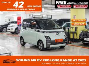 Jual bekas WULING AIREV LONGRANGE 300 PRO 2023,lokasi di Jakarta Selatan