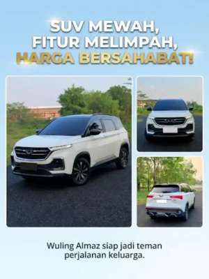 Jual bekas Wuling Almaz At Tahun 2021,lokasi di Bandar Lampung Kota