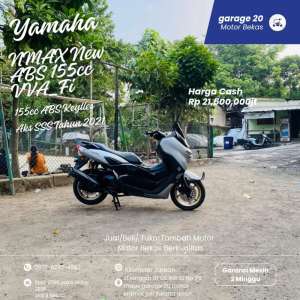 Jual bekas Yamaha All New NMAX S Keylles ABS VVAFi Tahun 2021,lokasi di Jakarta Pusat