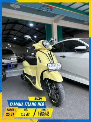 Jual bekas YAMAHA FILANO 2024 MANTAP GASS MASZEHH HIKMAH MOTOR KEPUH,lokasi di Malang Kota