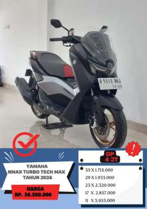 Jual bekas Yamaha Nmax Turbo Tech Max Tahun 2024,lokasi di Jakarta Barat